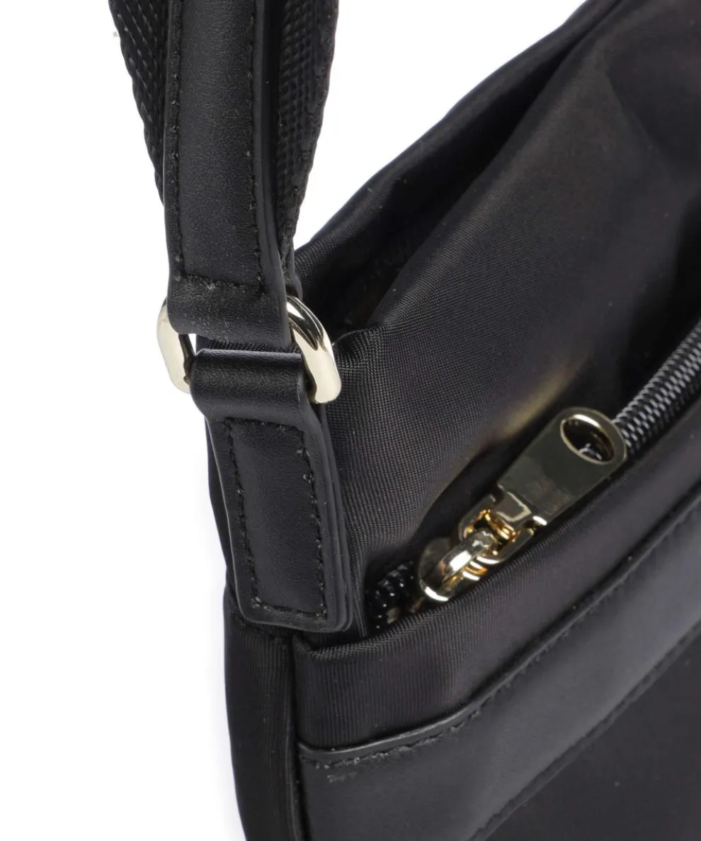 Holland Park Umhängetasche recyceltes Polyester schwarz