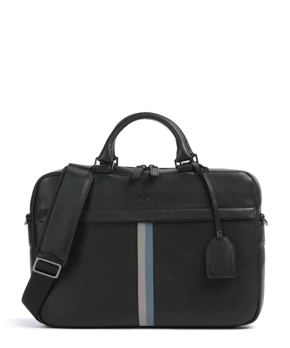 Horizon Aktentasche 14″ genarbtes Rindsleder schwarz