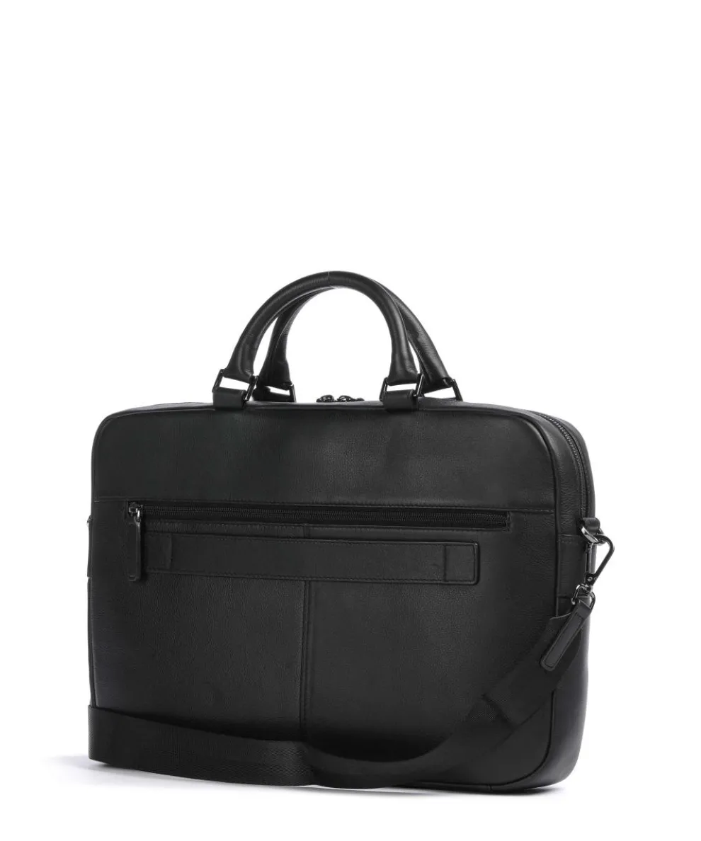 Horizon Aktentasche 14″ genarbtes Rindsleder schwarz