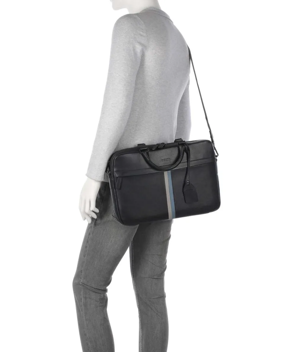 Horizon Aktentasche 14″ genarbtes Rindsleder schwarz