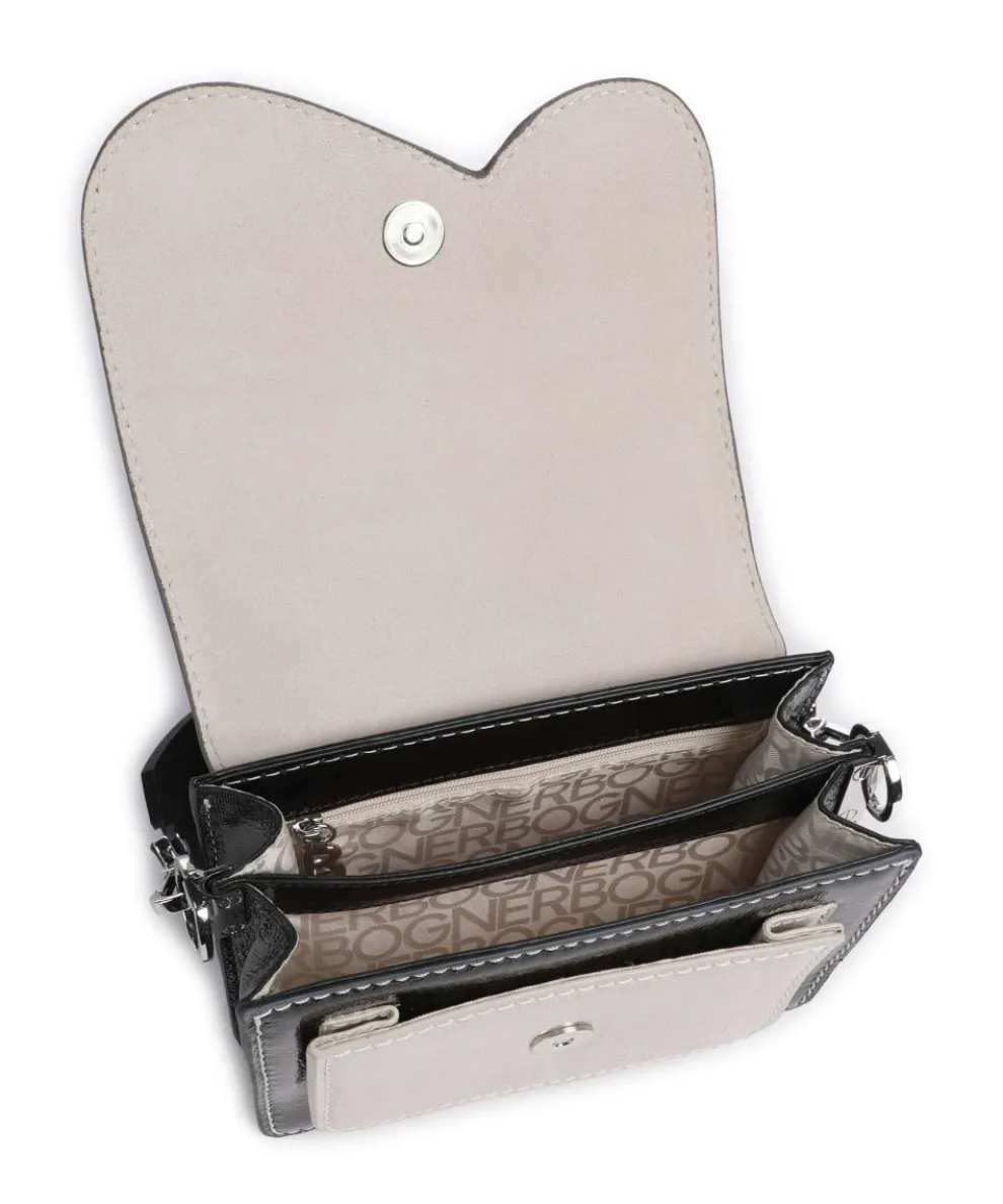 Bex Eartha Schultertasche fein genarbtes Rindsleder mehrfarbig