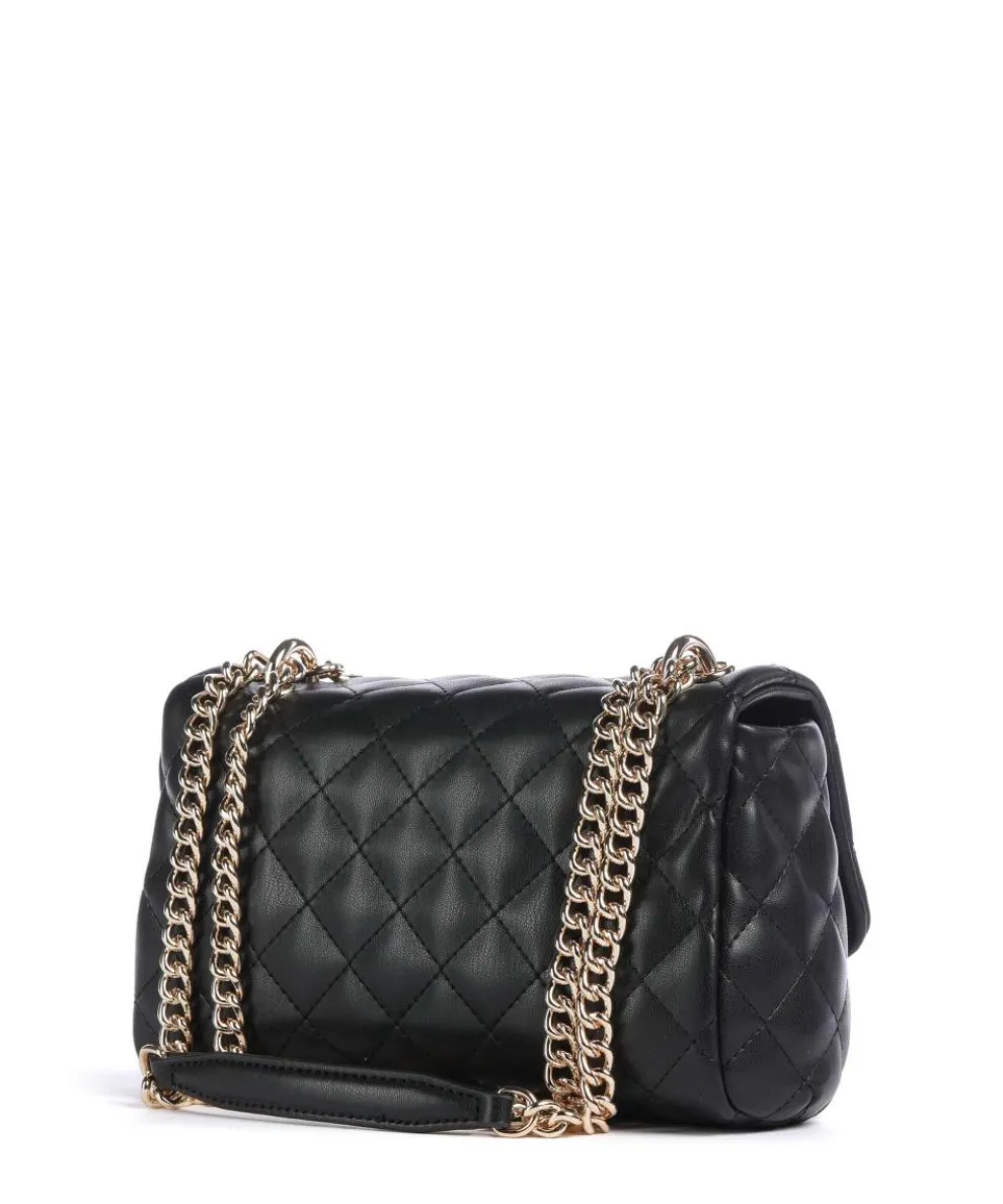 Humita Schultertasche Lederimitat schwarz