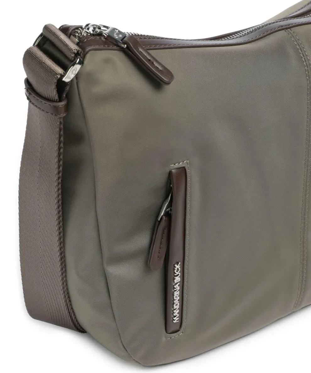 Hunter Schultertasche Nylon khaki