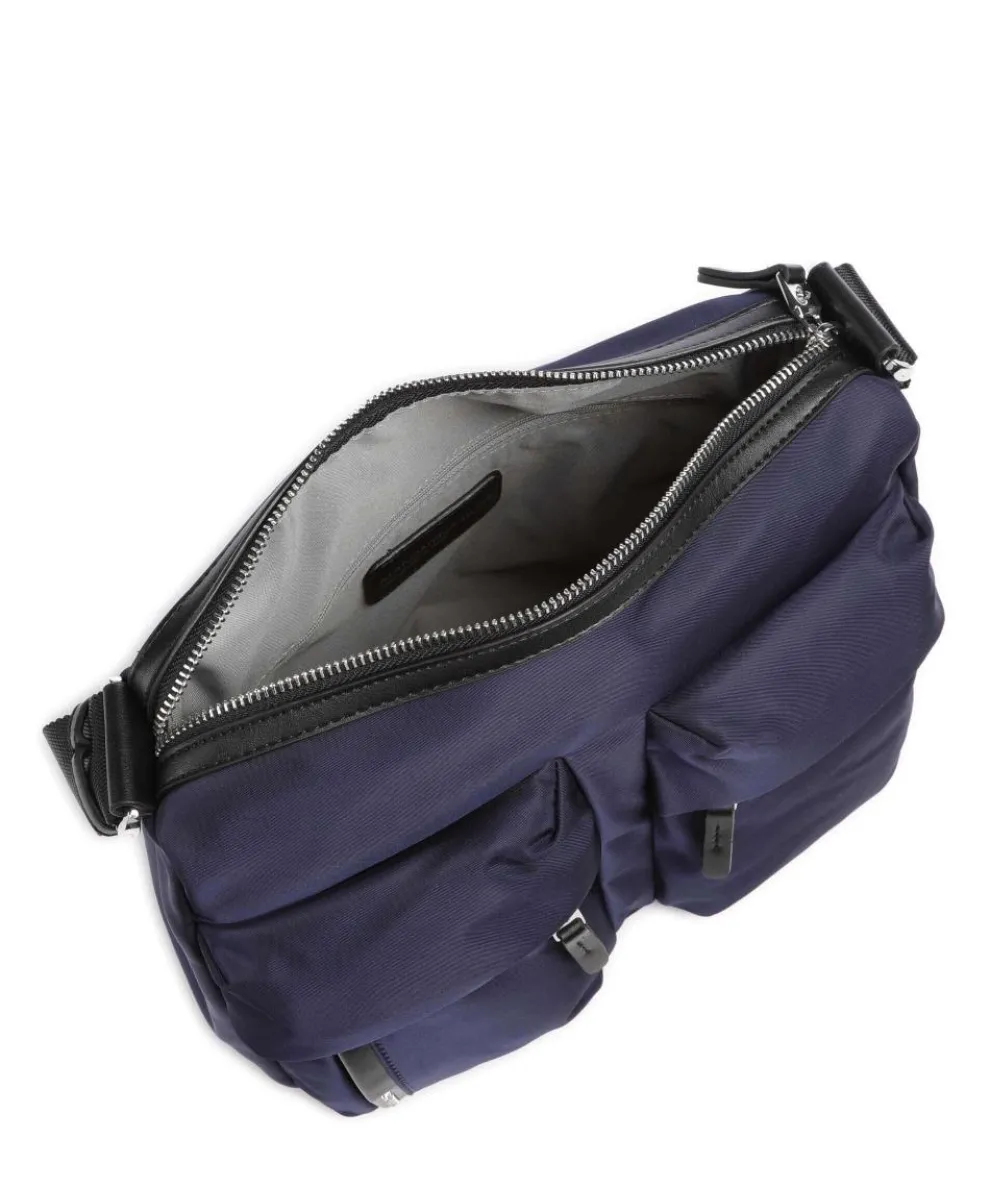 Hunter Schultertasche Nylon dunkelblau