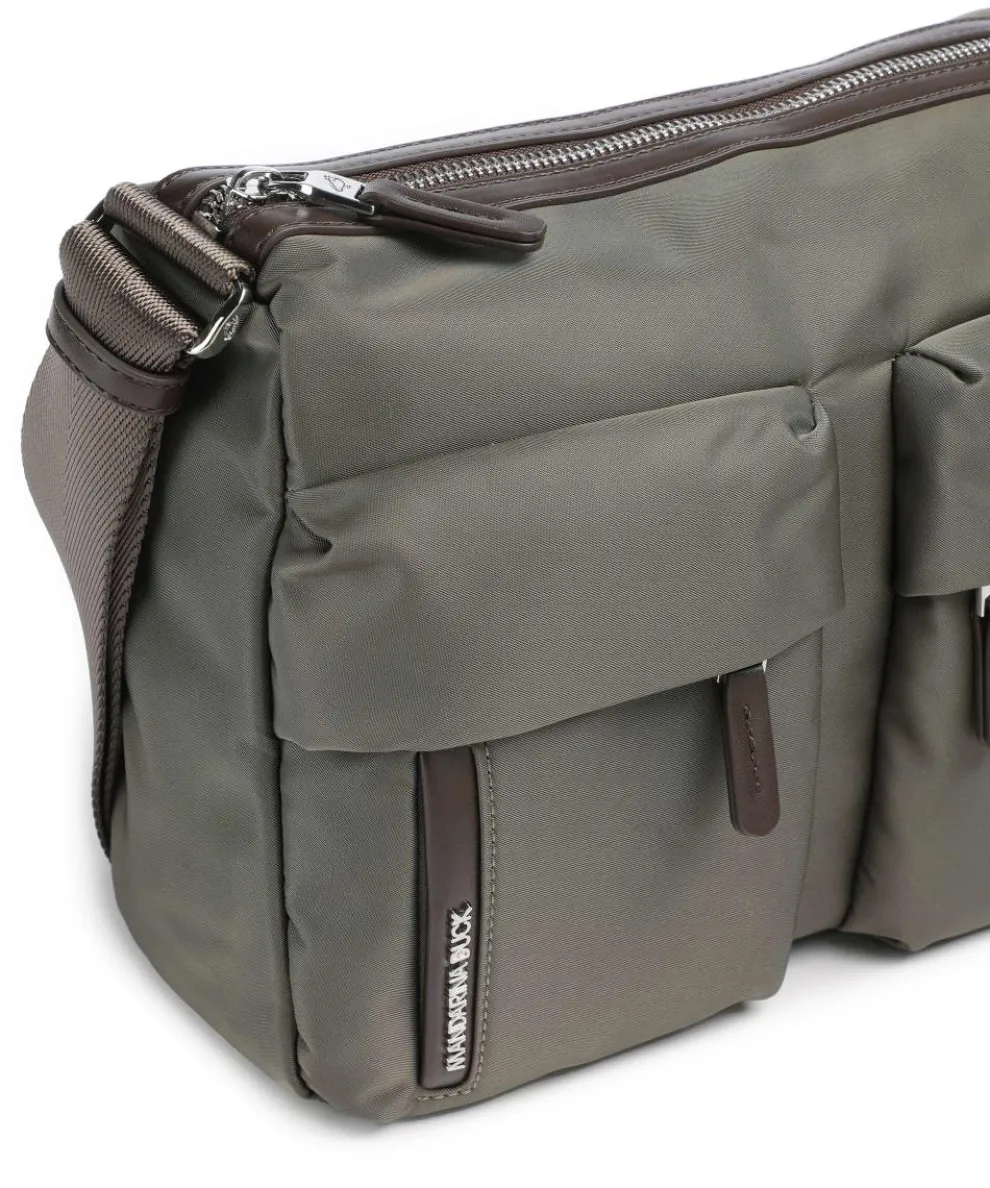 Hunter Schultertasche Nylon khaki