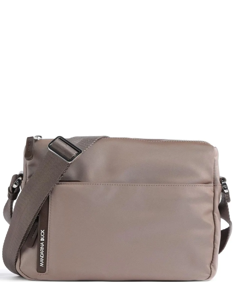 Hunter Schultertasche Nylon hellbraun