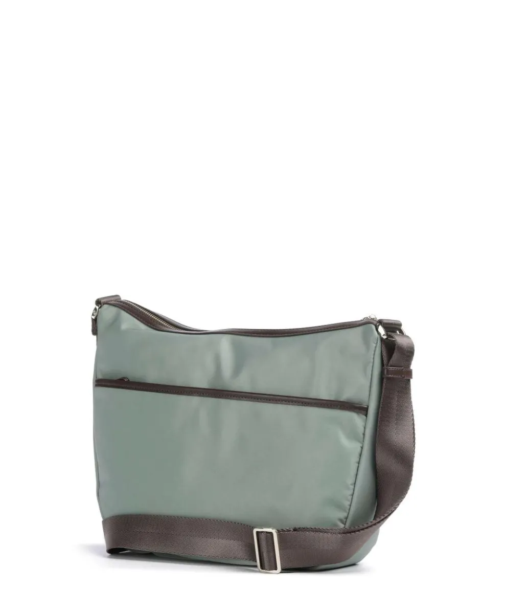 Hunter Schultertasche Nylon grünblau