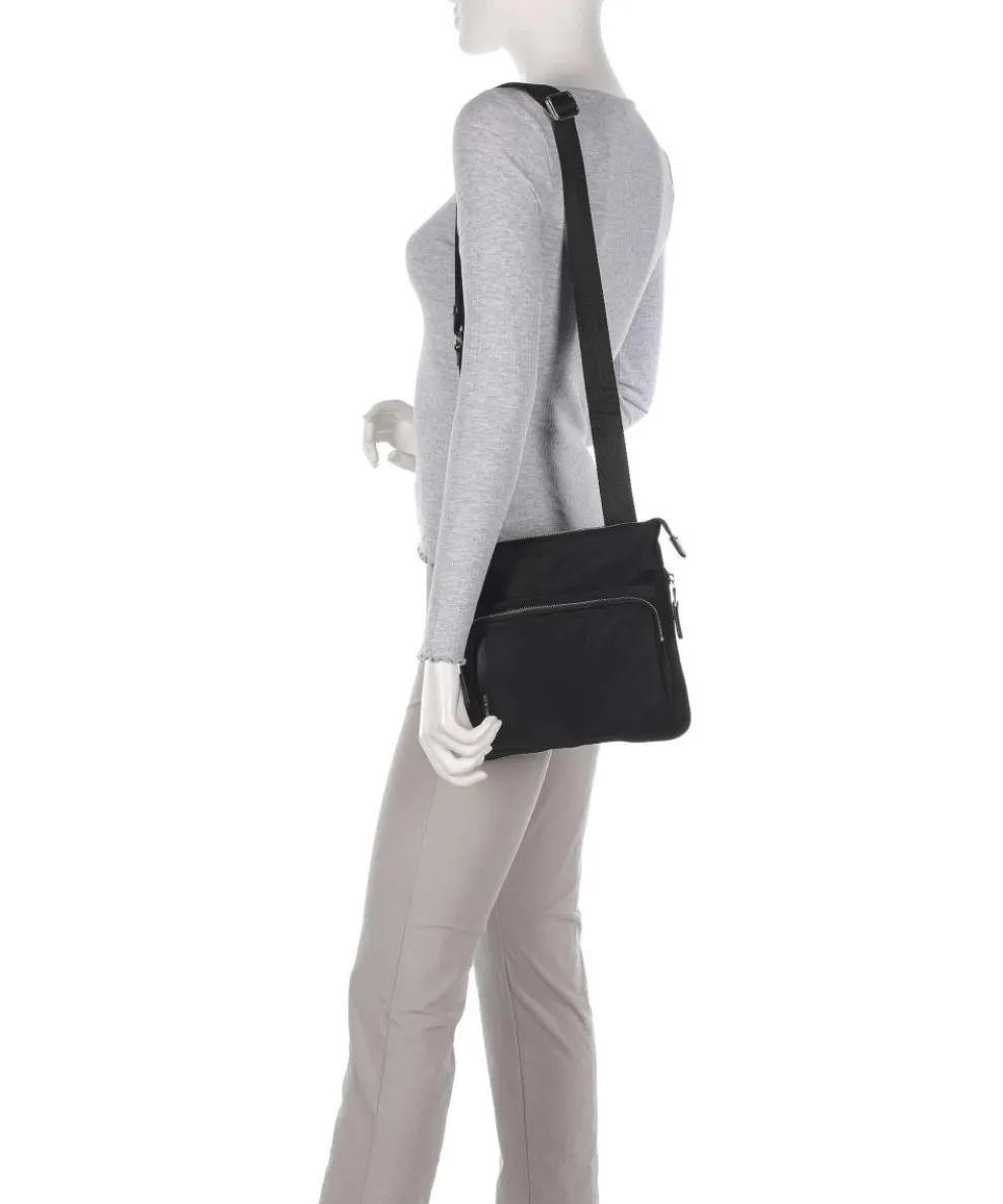 Hunter Umhängetasche Nylon schwarz