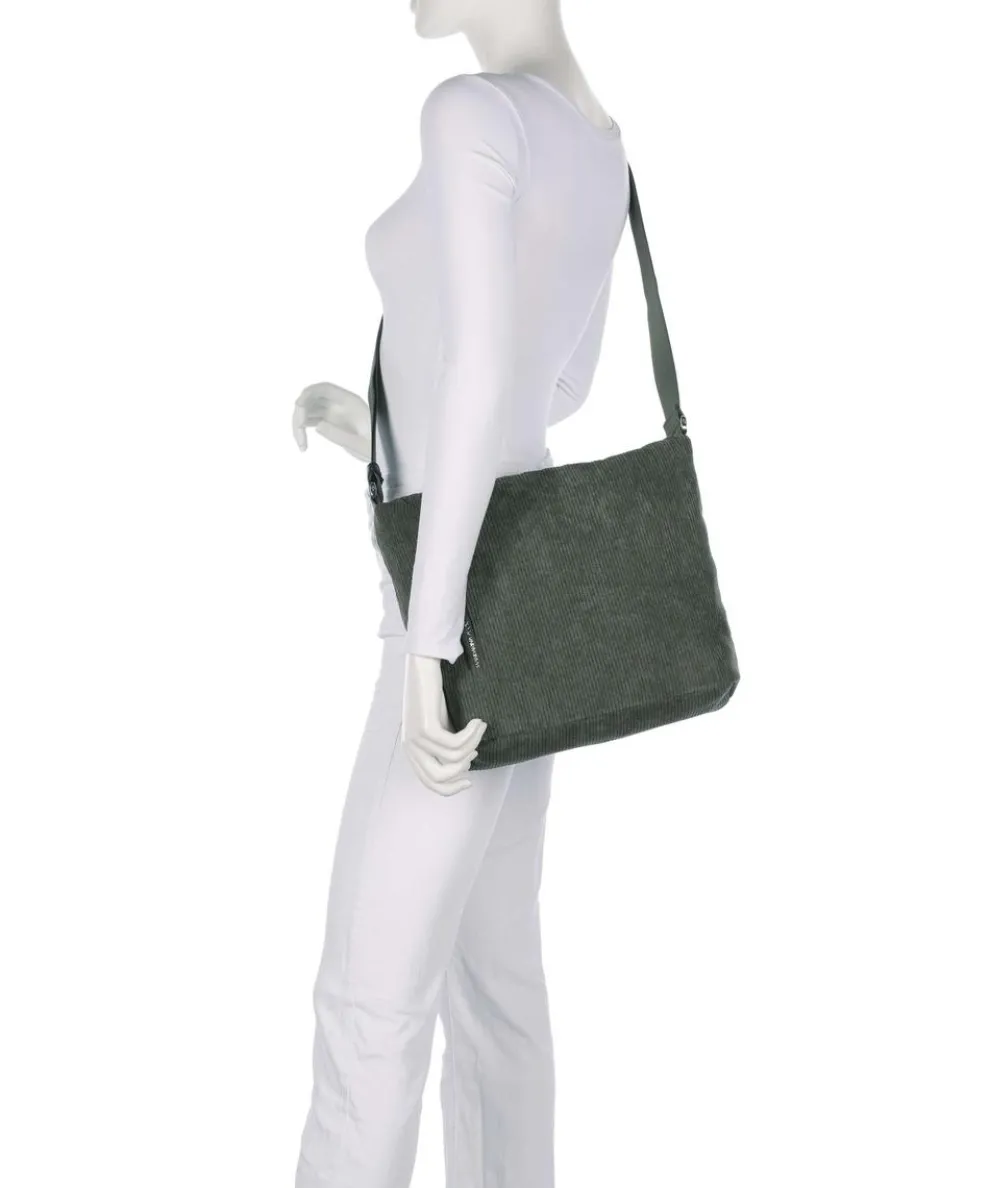 Hunter Velvet Schultertasche Polyester dunkelgrün