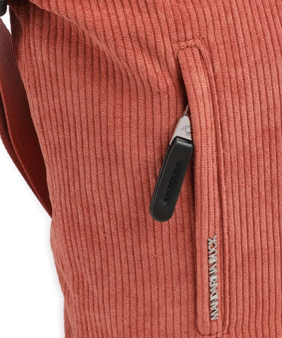 Hunter Velvet Schultertasche Polyester koralle