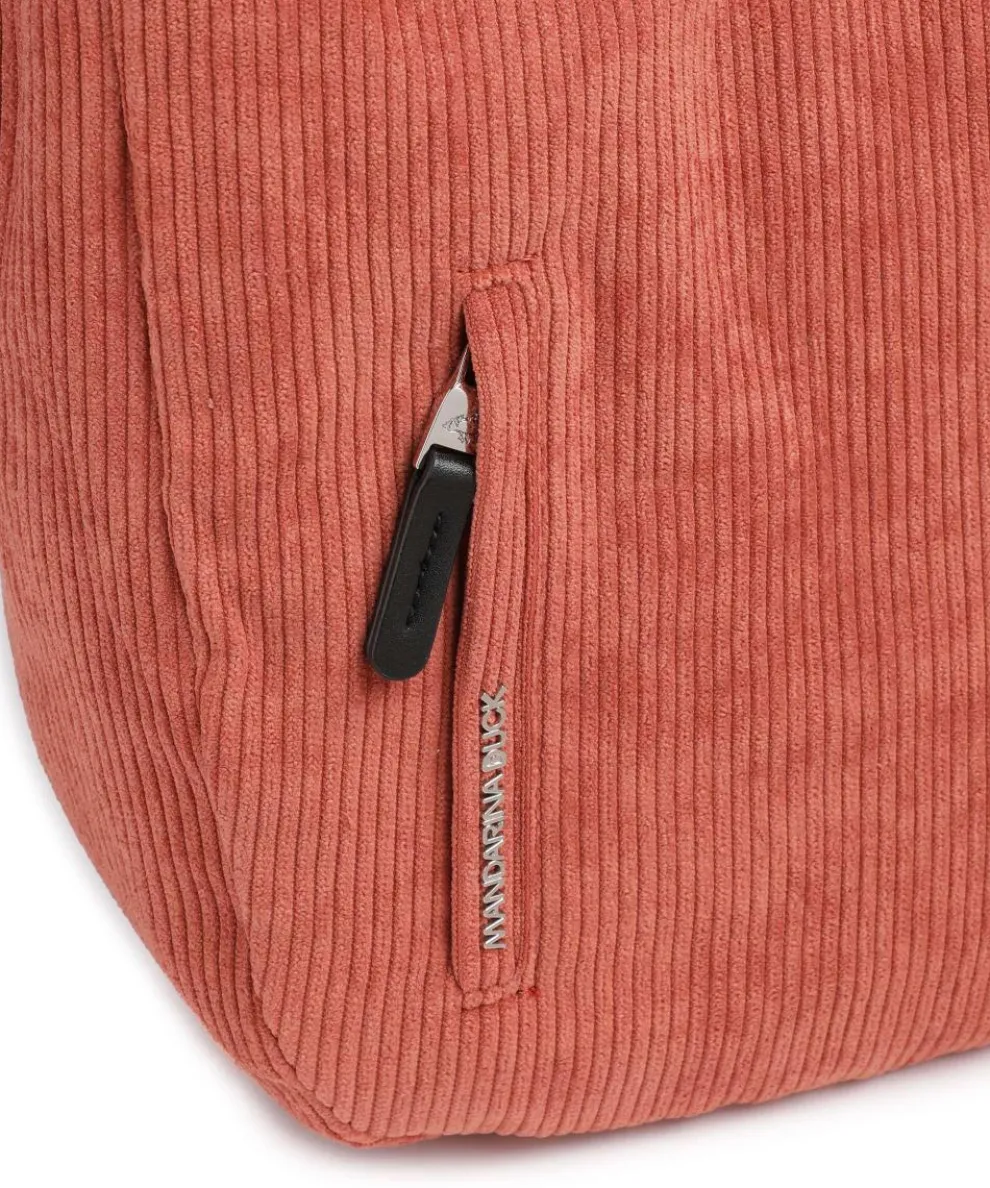 Hunter Velvet Schultertasche Polyester koralle