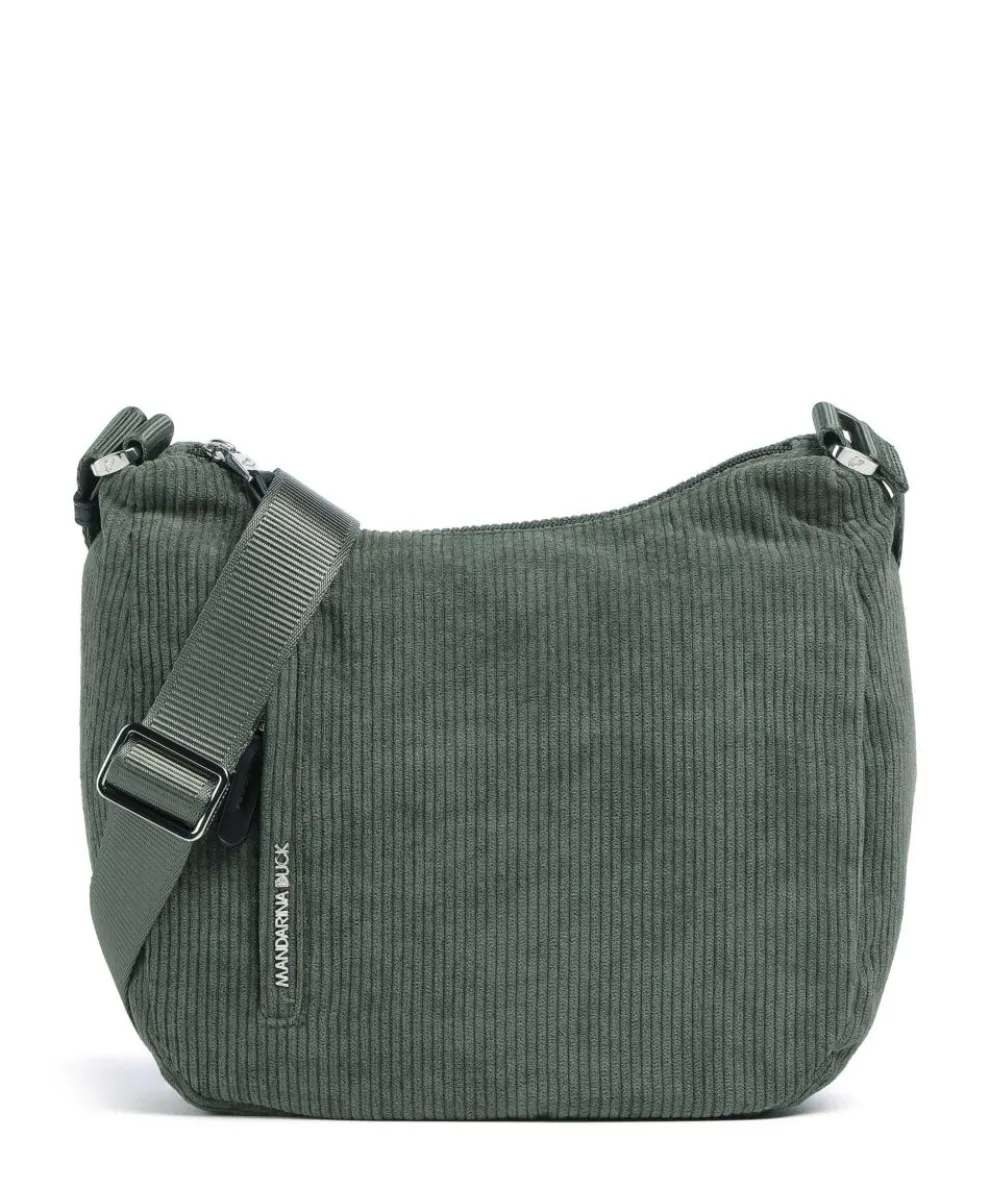 Hunter Velvet Umhängetasche Polyester dunkelgrün