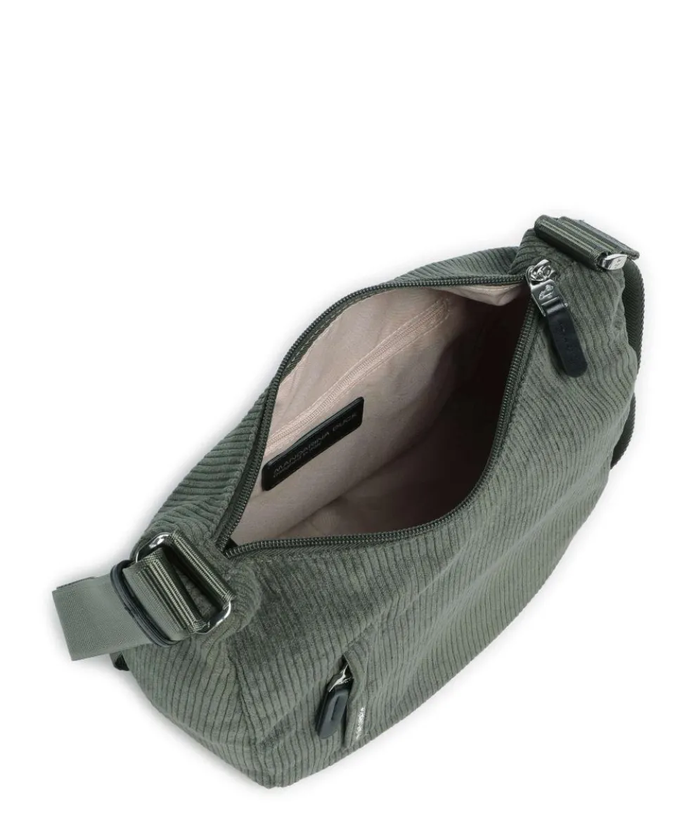 Hunter Velvet Umhängetasche Polyester dunkelgrün