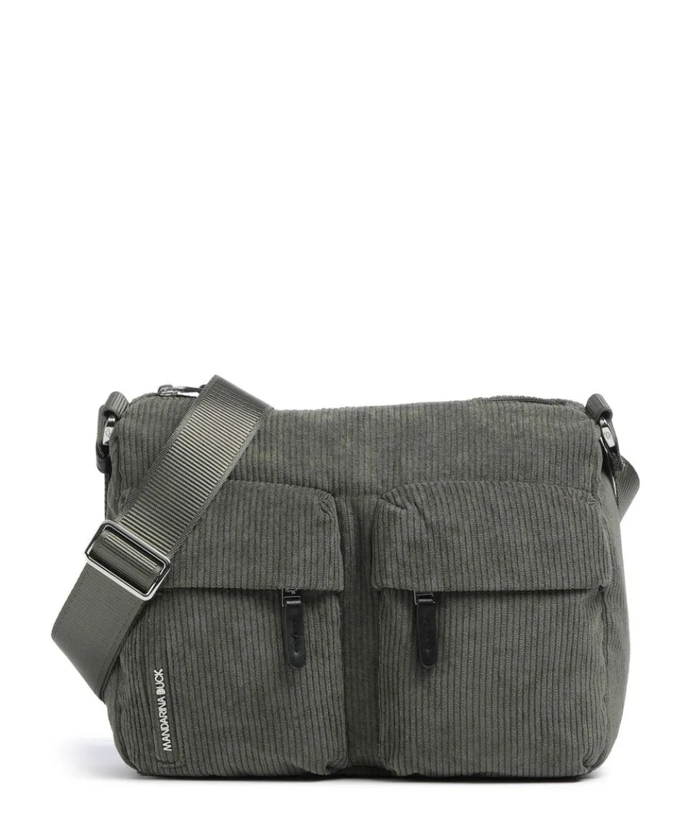 Hunter Velvet Umhängetasche Polyester dunkelgrün