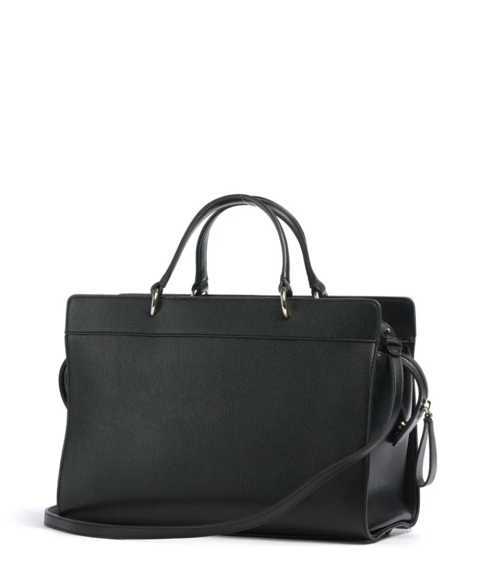 Diane L Handtasche Lederimitat schwarz