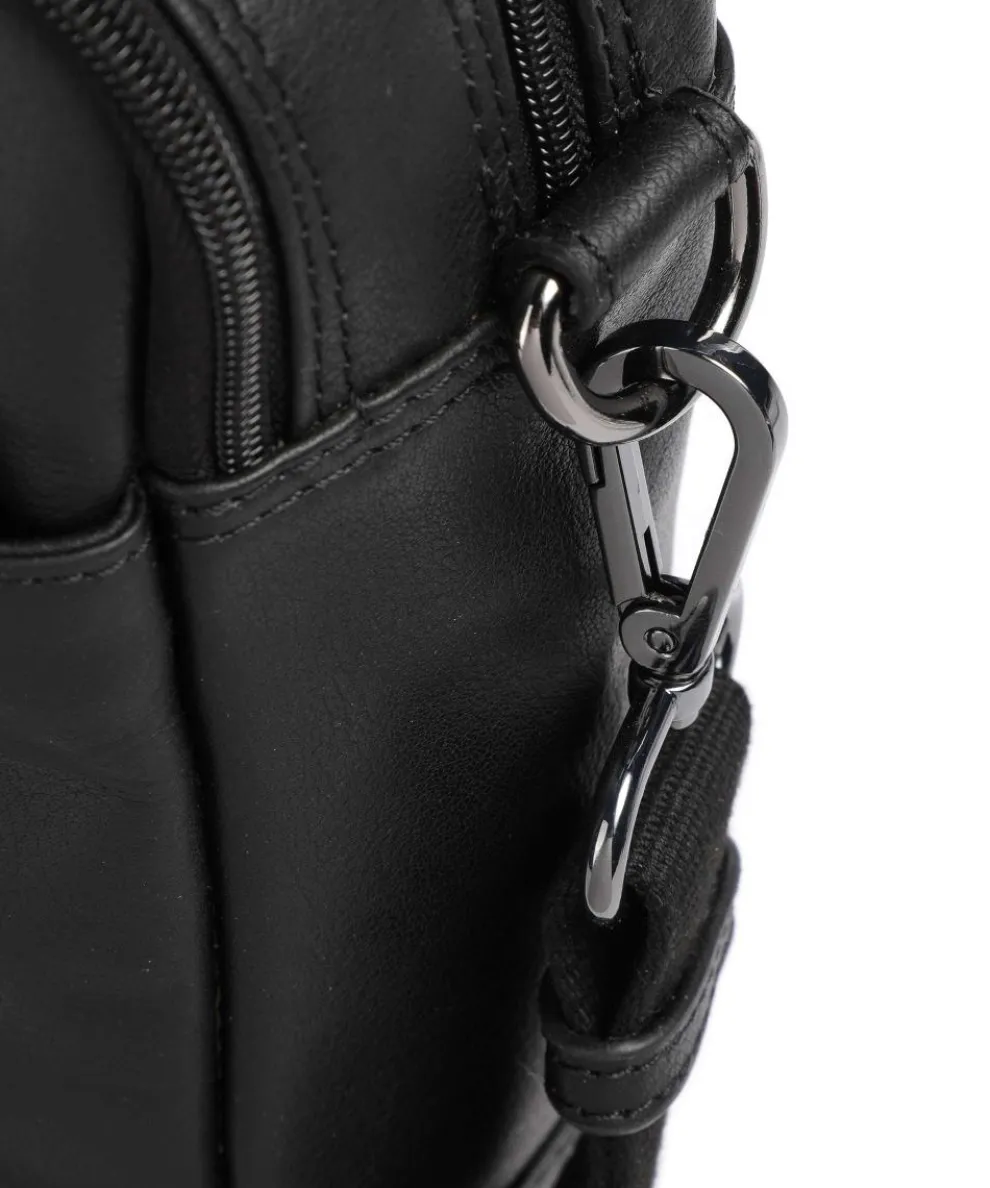 Hyde Aktentasche 15″ genarbtes Leder schwarz