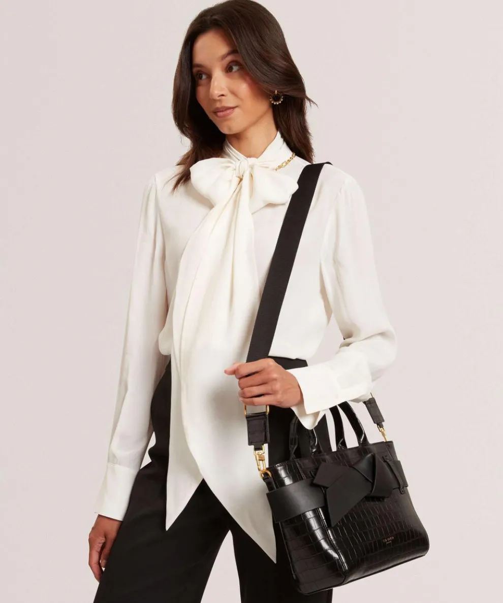 Jjosia Handtasche Lederimitat schwarz