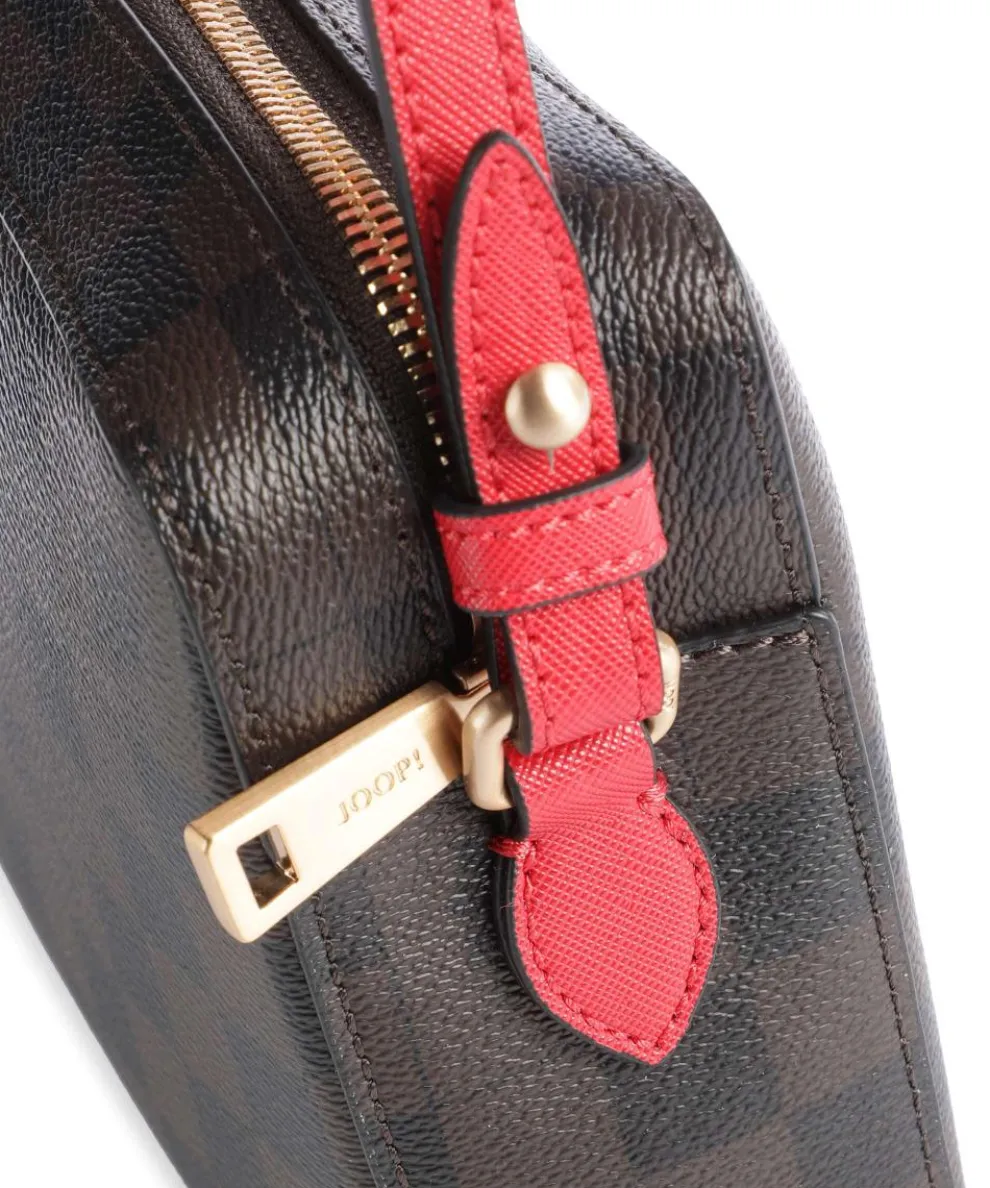 Piazza Edition Cloe Umhängetasche Lederimitat dunkelbraun