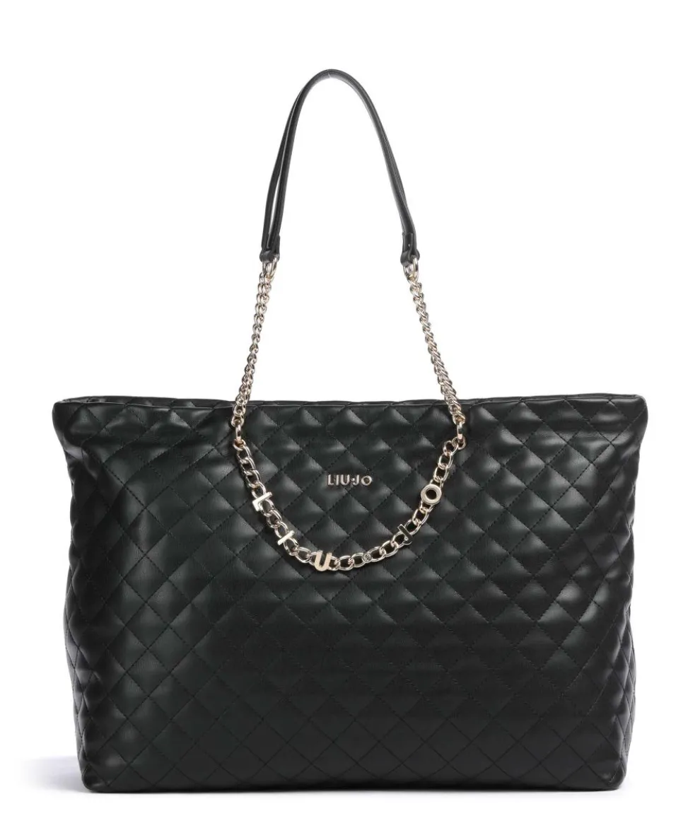 Humita Shopper Lederimitat schwarz