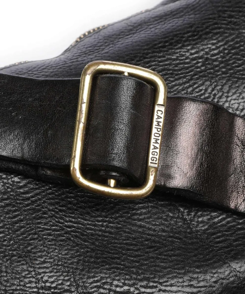 Gürteltasche genarbtes Rindsleder schwarz