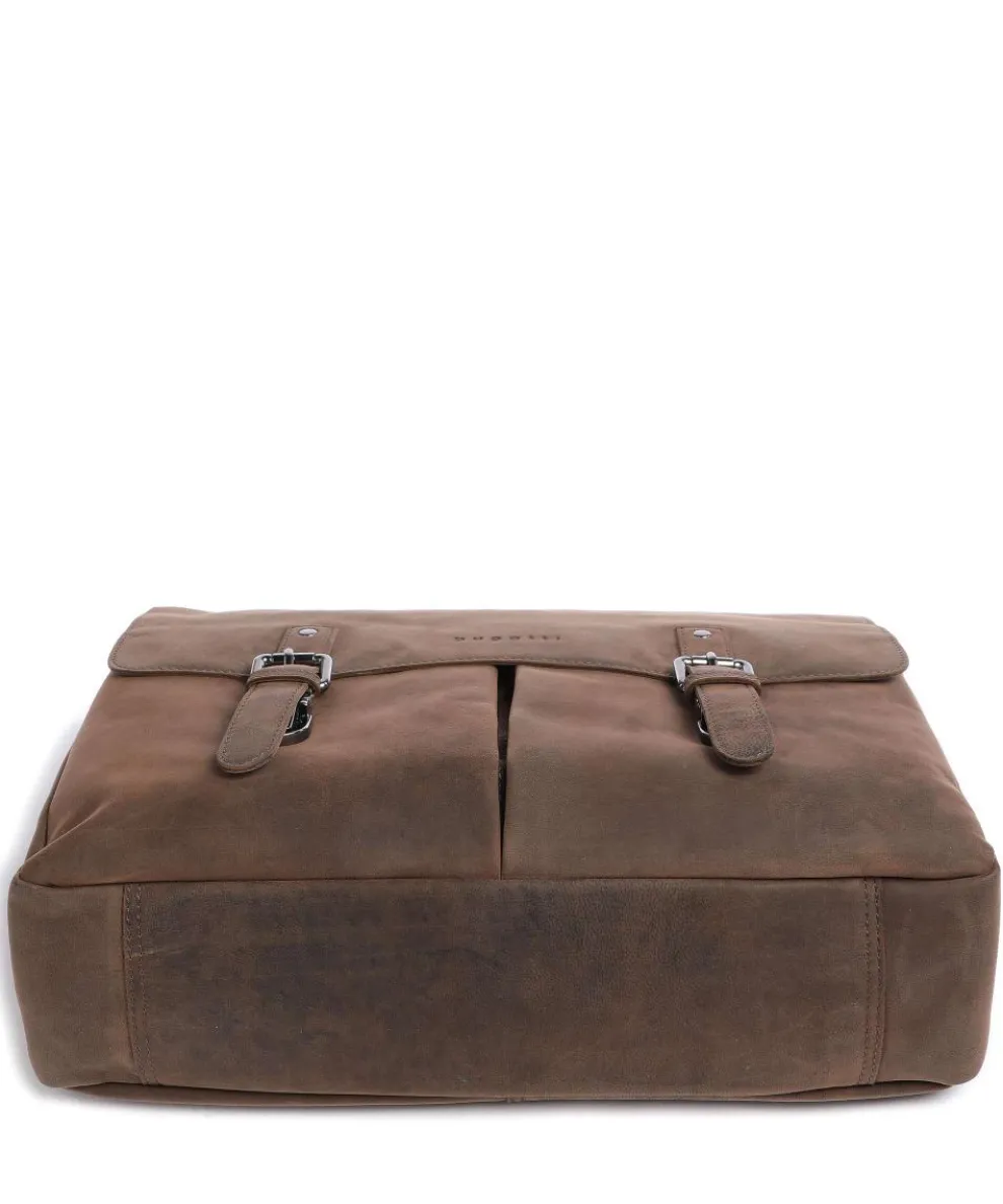 Luca Aktentasche 15″ Ziegenleder braun