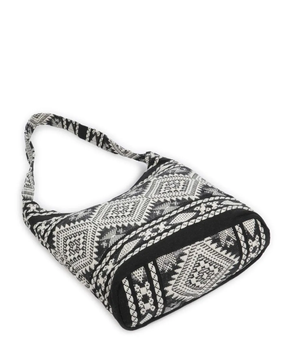 Soft Luxury Beuteltasche Baumwolle weiß/schwarz