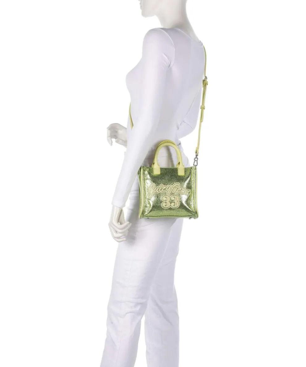 Iris Metallic S Umhängetasche Lederimitat gelbgrün