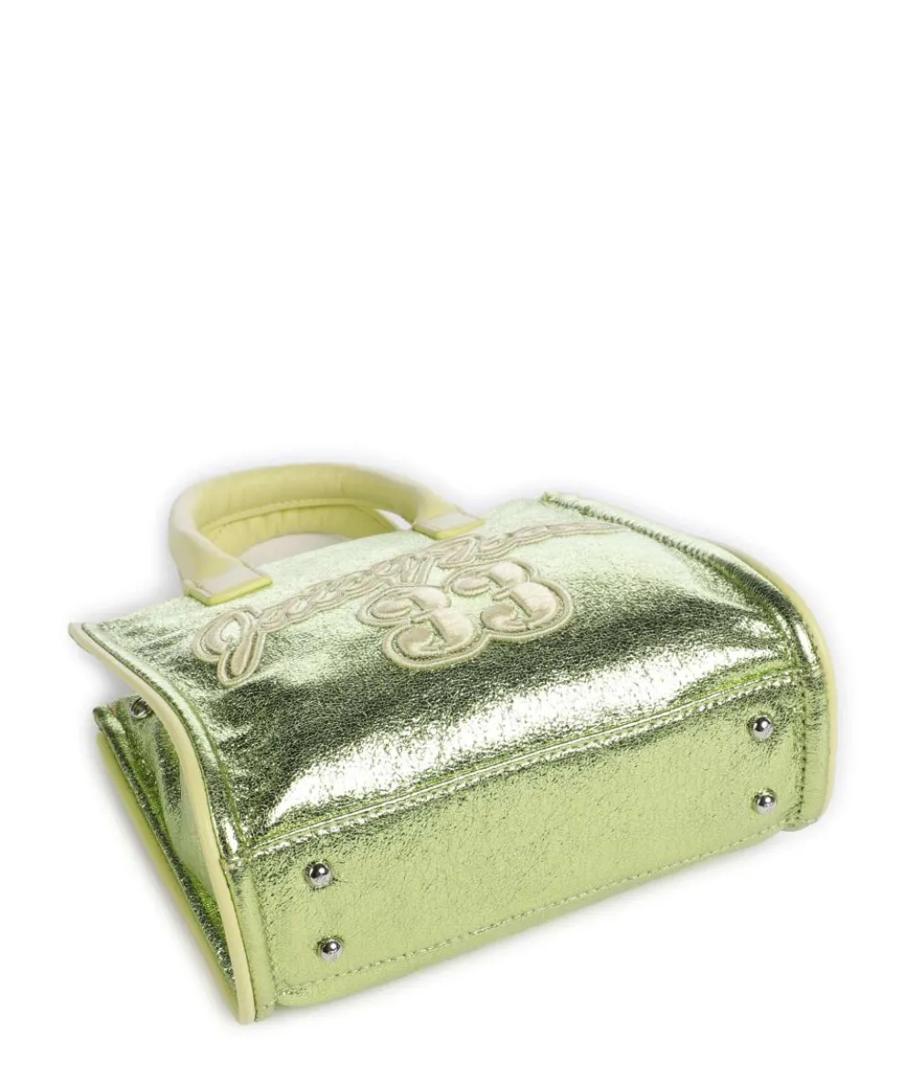 Iris Metallic S Umhängetasche Lederimitat gelbgrün