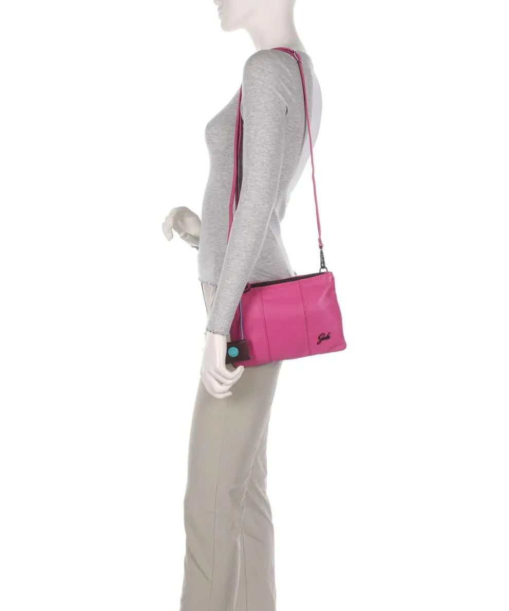 Icon Beyonce Schultertasche fein genarbtes Kalbsleder pink