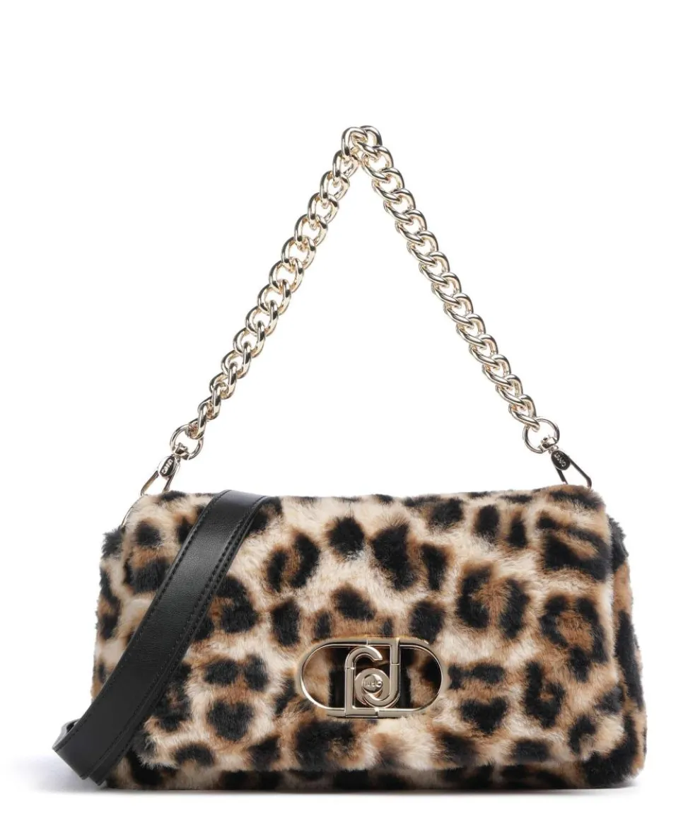 Icon M Schultertasche Kunstfell mehrfarbig