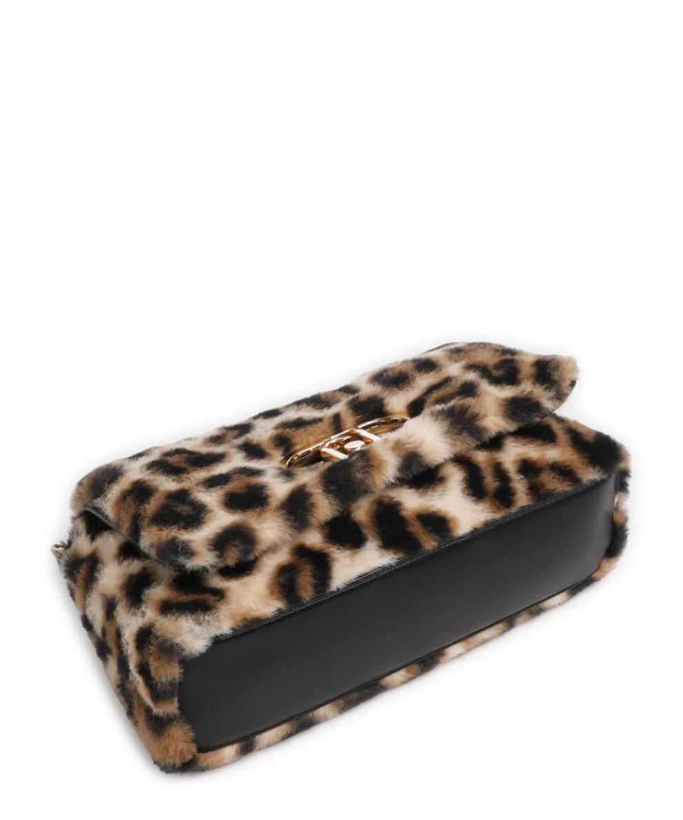 Icon M Schultertasche Kunstfell mehrfarbig