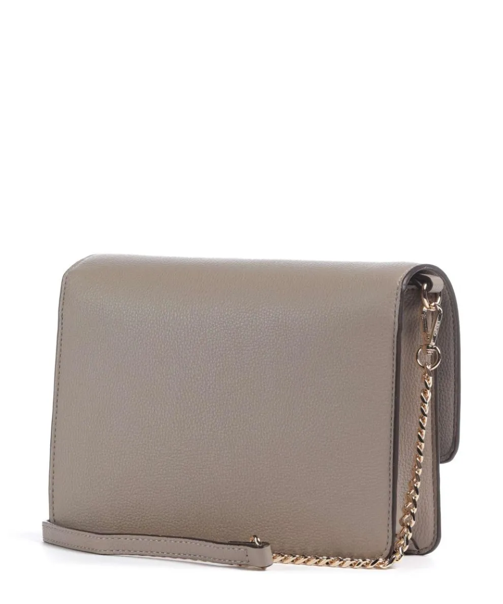 Icon M Umhängetasche Lederimitat taupe