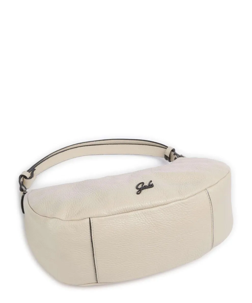 Icon Maite Schultertasche genarbtes Kalbsleder natur