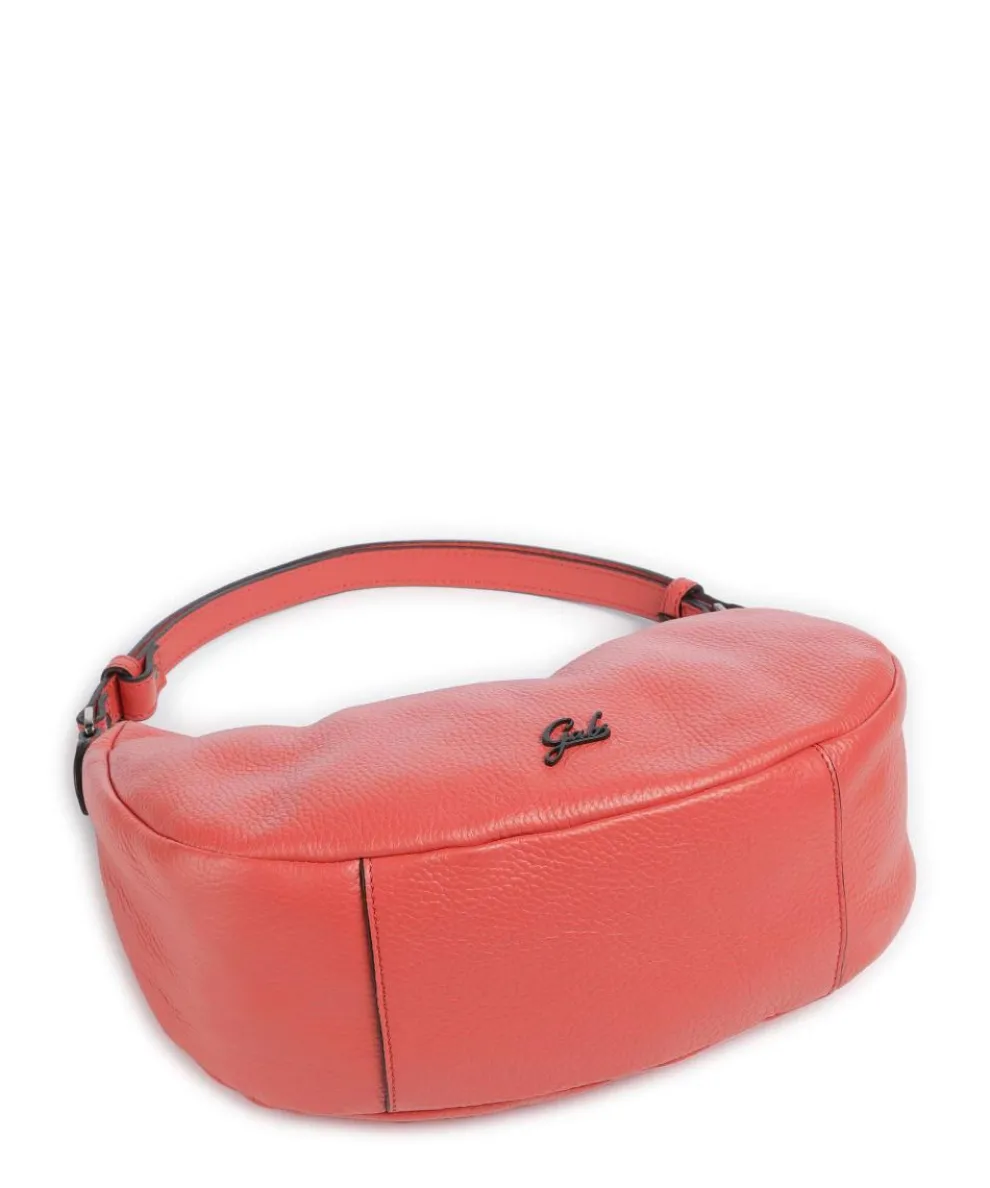 Icon Maite Schultertasche genarbtes Kalbsleder rot