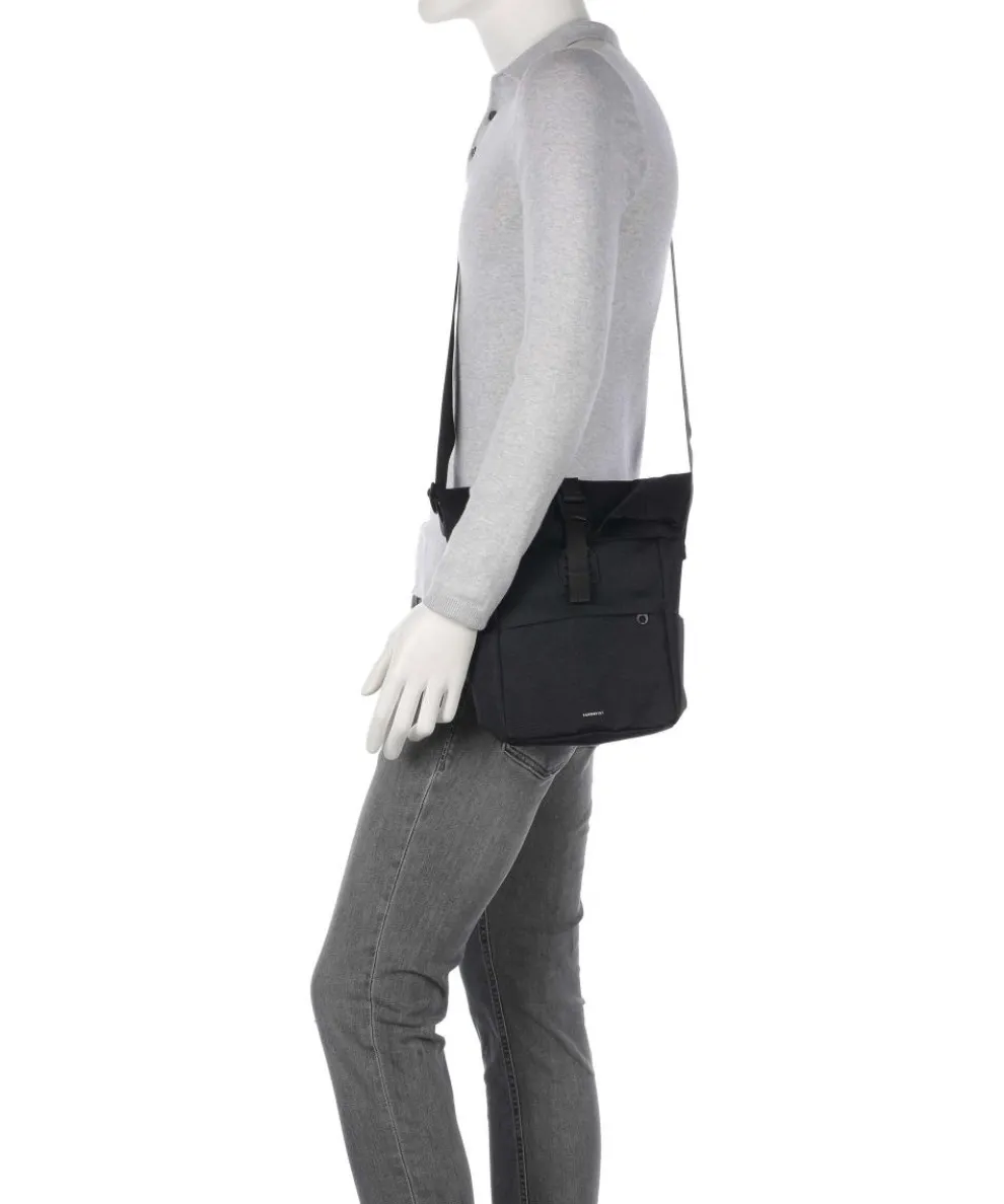 Icon Sacoche Umhängetasche recyceltes Polyester schwarz