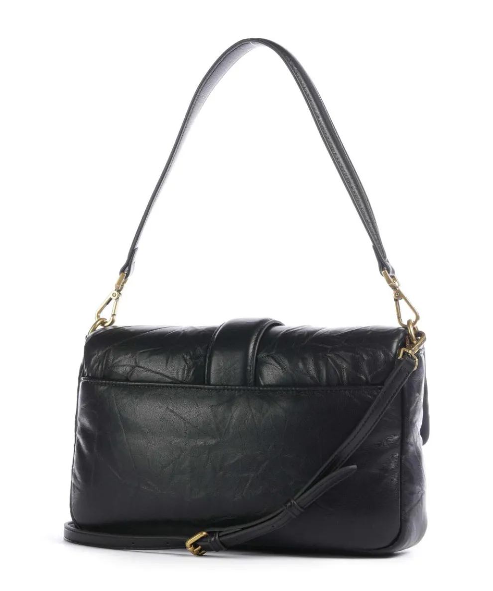 Iconic Snakes Puffy Schultertasche Lederimitat schwarz