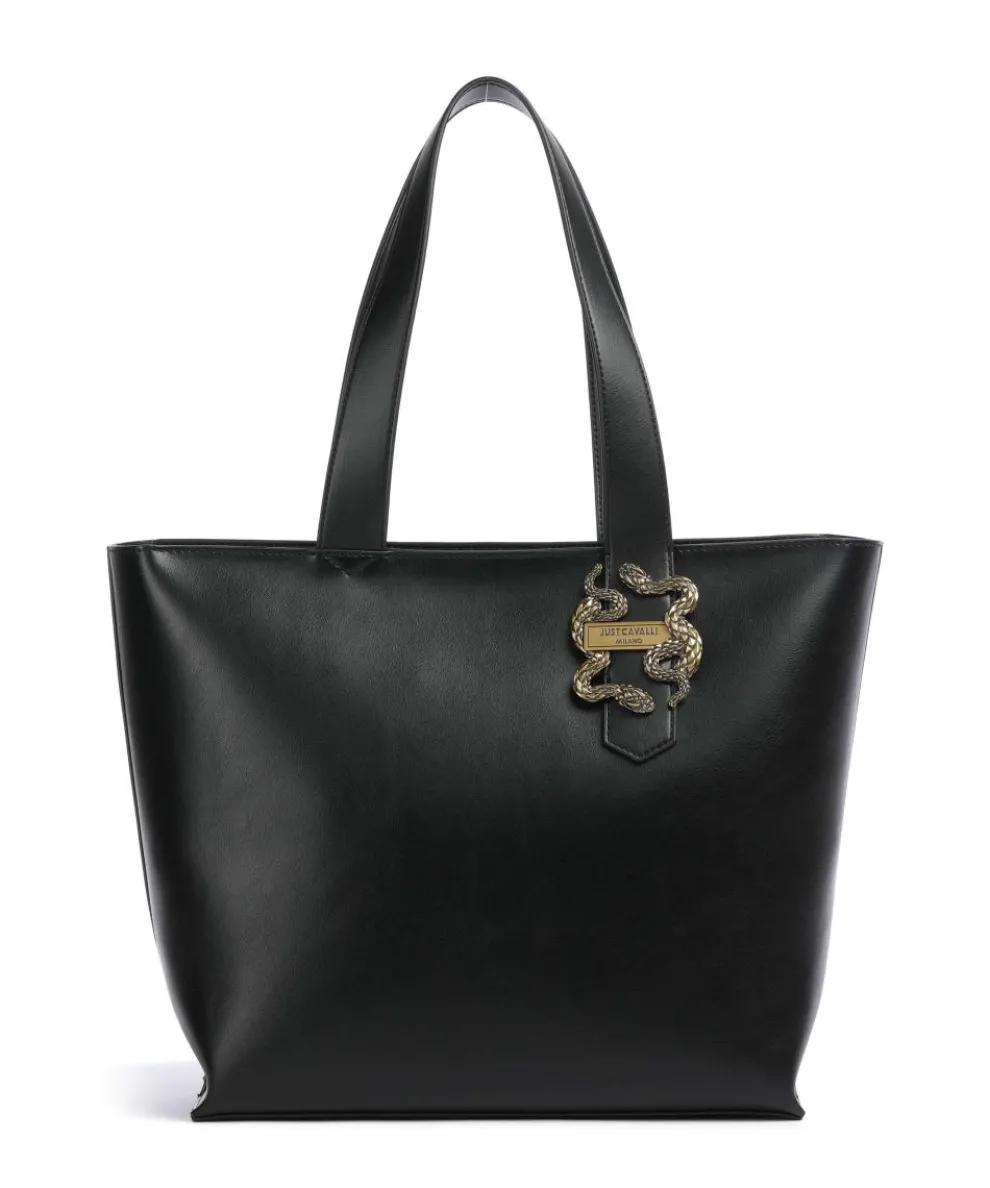Iconic Snakes Shopper Lederimitat schwarz