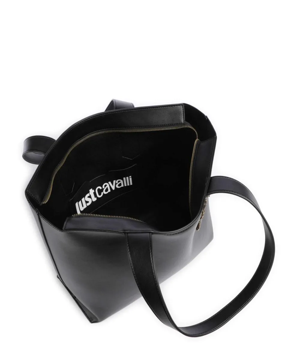 Iconic Snakes Shopper Lederimitat schwarz