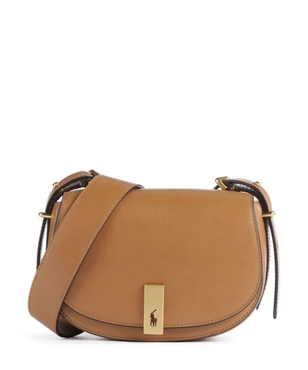 ID Collection Small Umhängetasche fein genarbtes Rindsleder tan