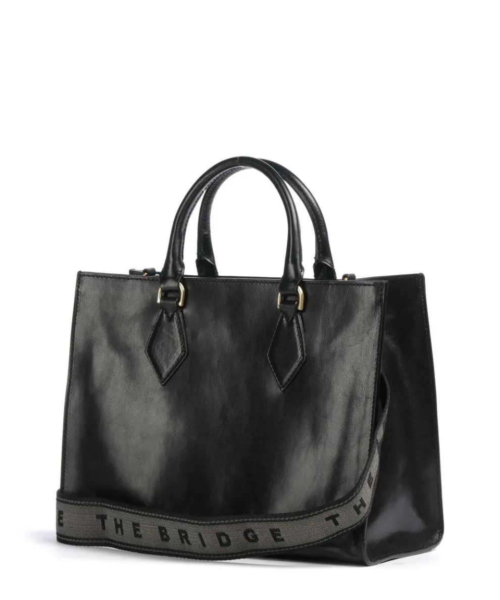 Ida Handtasche fein genarbtes Rindsleder schwarz