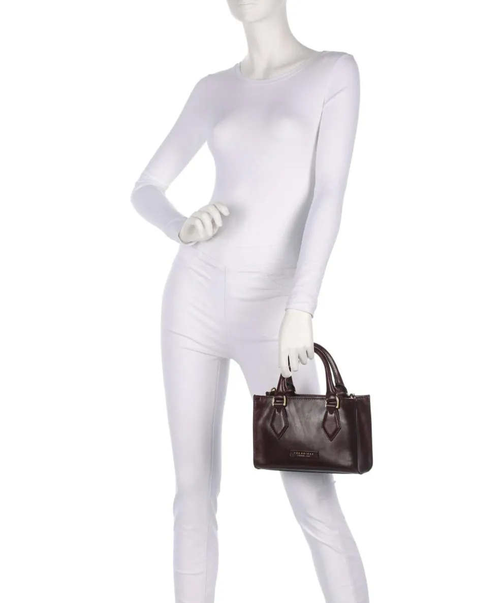 Ida Handtasche fein genarbtes Rindsleder wein