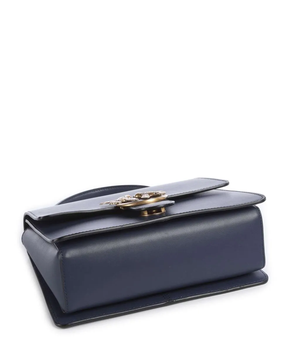 Love One Classic Handtasche fein genarbtes Rindsleder dunkelblau