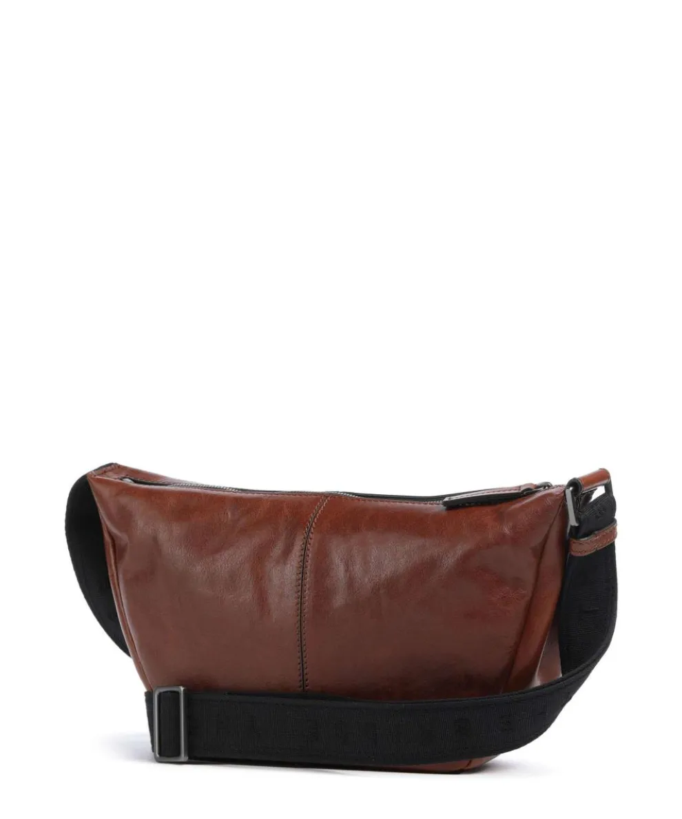 Igor Umhängetasche fein genarbtes Rindsleder braun