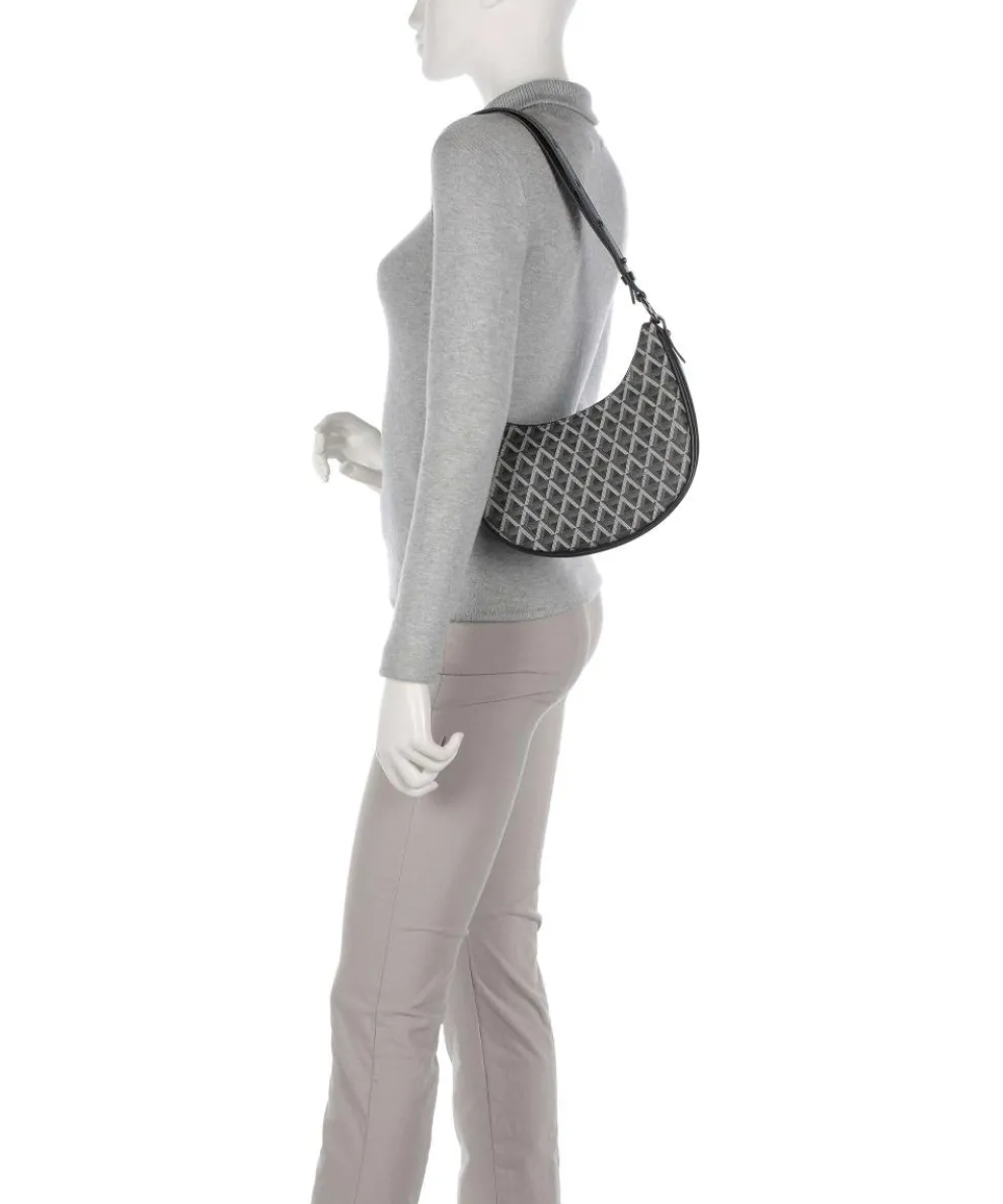 Ikon IT Schultertasche Lederimitat schwarz