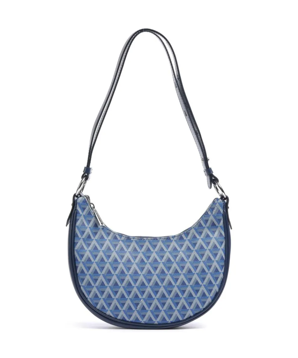 Ikon IT Schultertasche Lederimitat blau