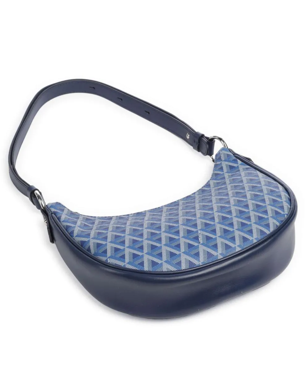 Ikon IT Schultertasche Lederimitat blau