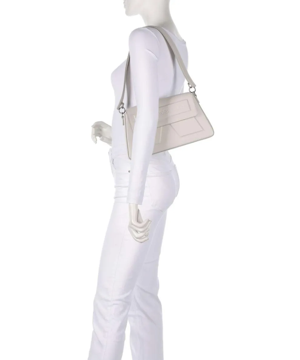 Ikon K Soft Schultertasche fein genarbtes Rindsleder elfenbein