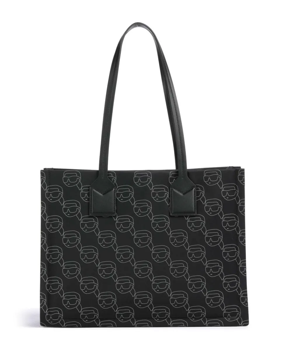 Ikon Medium Shopper recyceltes Polyamid, recyceltes Polyurethane schwarz