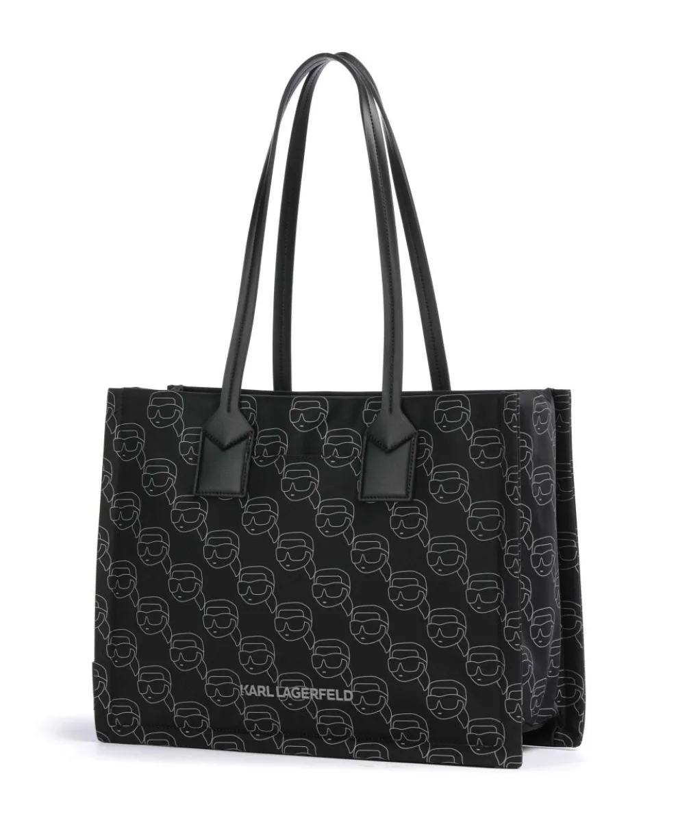 Ikon Medium Shopper recyceltes Polyamid, recyceltes Polyurethane schwarz