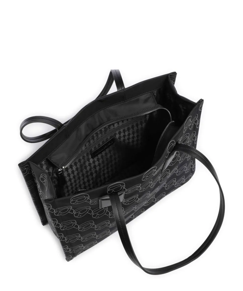 Ikon Medium Shopper recyceltes Polyamid, recyceltes Polyurethane schwarz